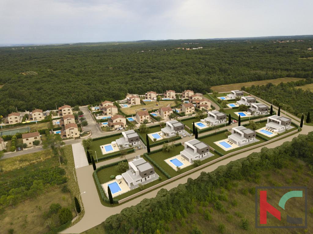 Istria, Sanvincenti, villa di lusso in costruzione con piscina #vendita