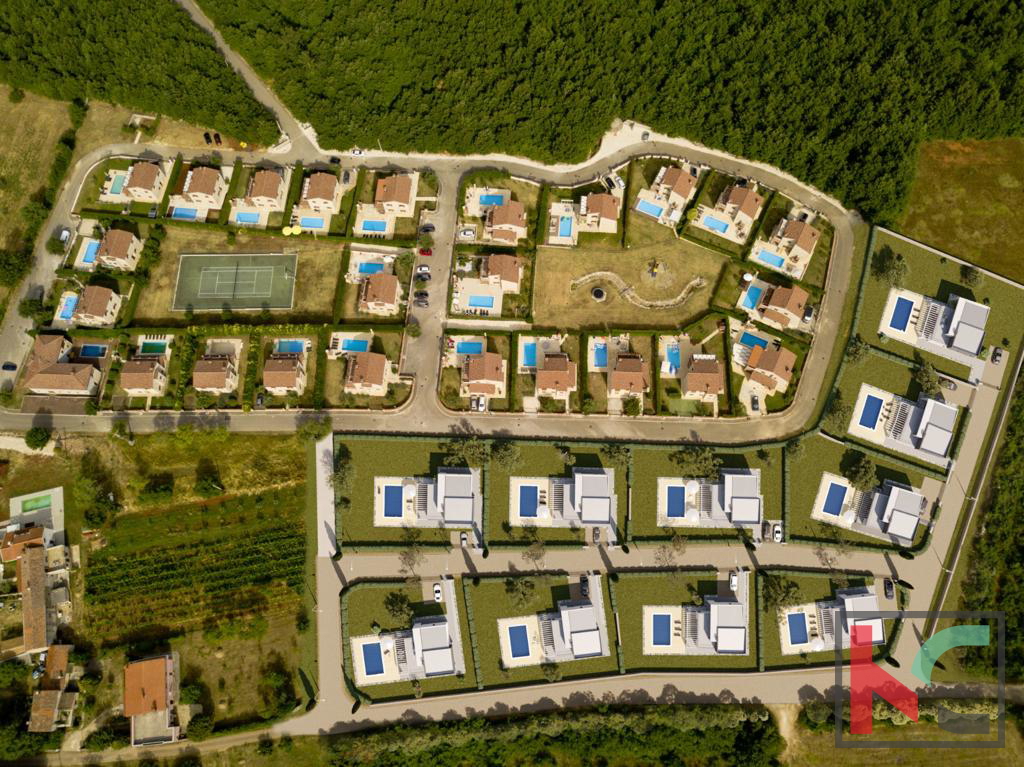 Istria, Sanvincenti, villa di lusso in costruzione con piscina #vendita