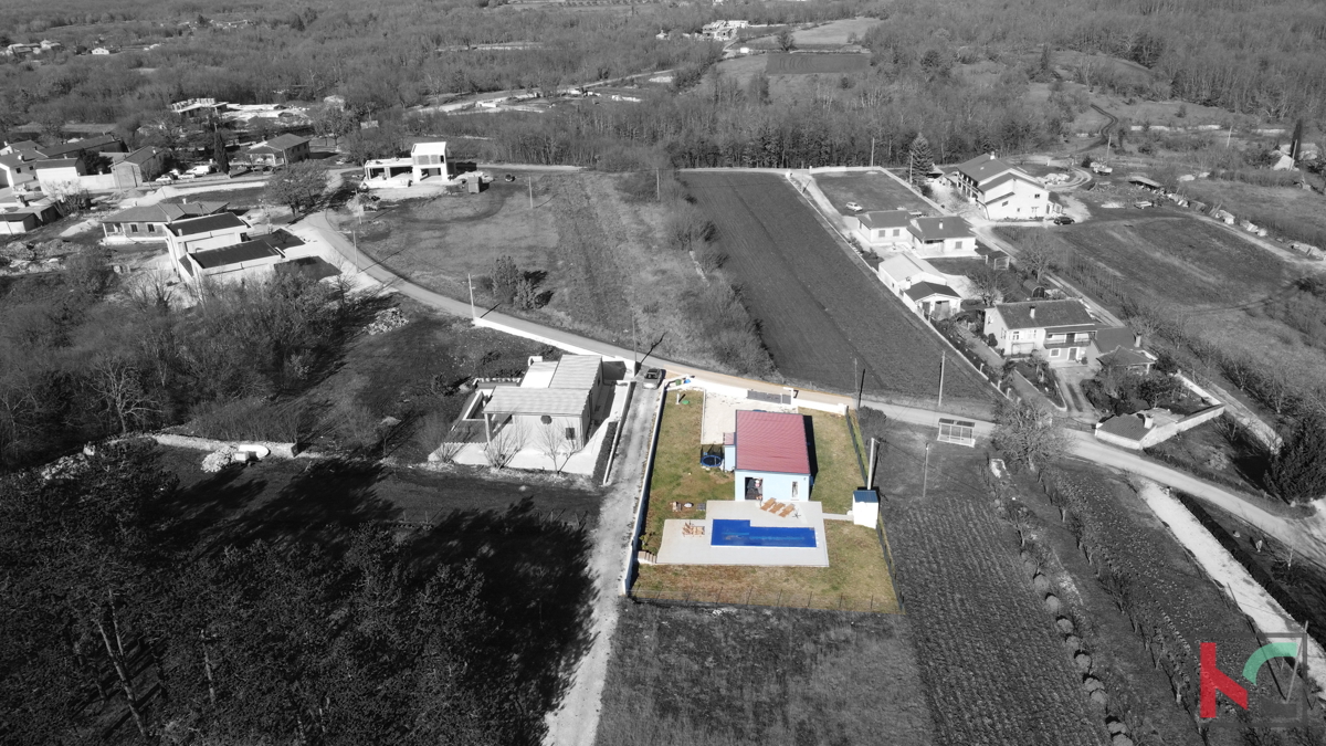 Istria, vicino a Gimino, nuova casa con piscina, #vendita