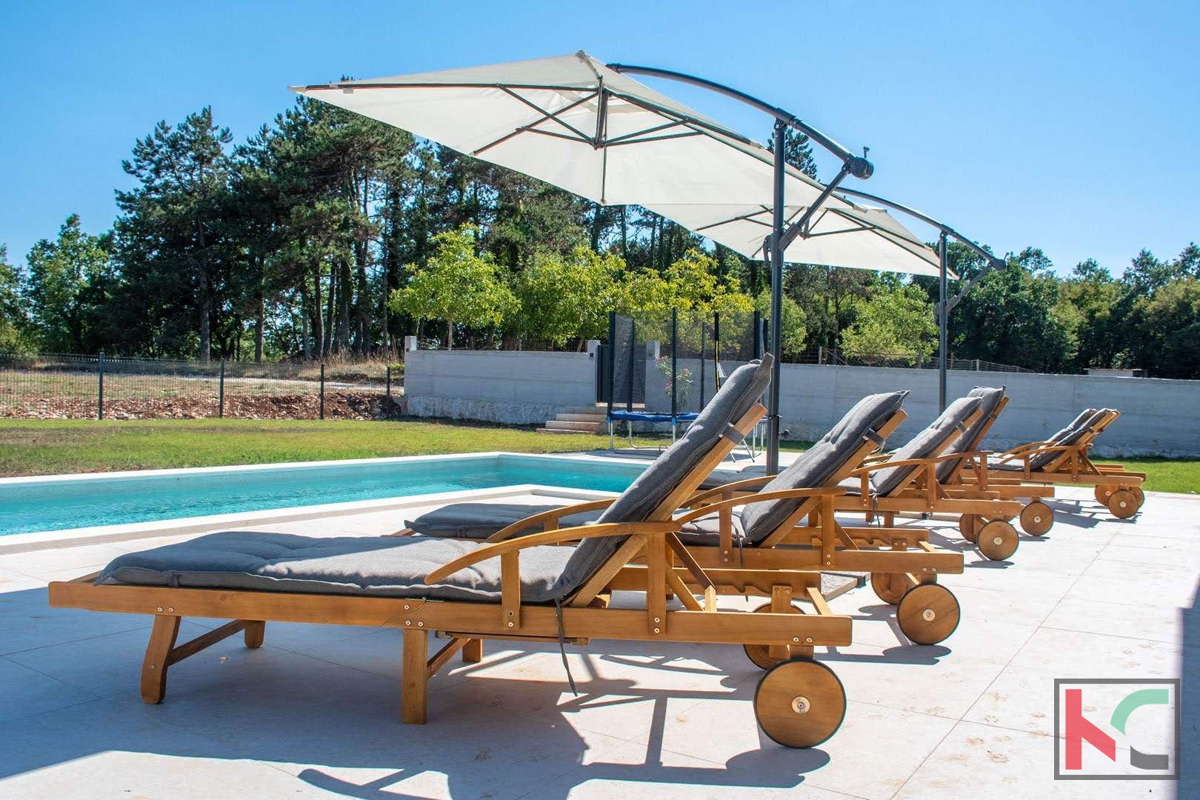 Istria, vicino a Gimino, nuova casa con piscina, #vendita