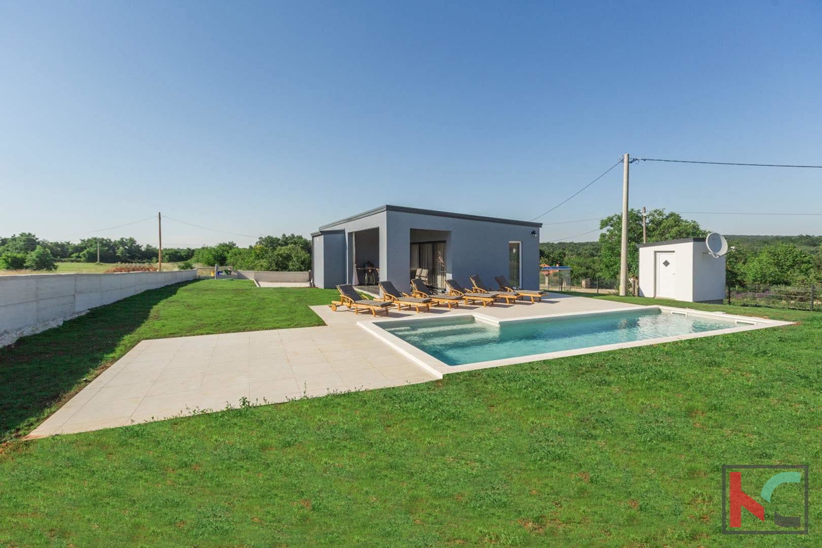 Istria, vicino a Gimino, nuova casa con piscina, #vendita