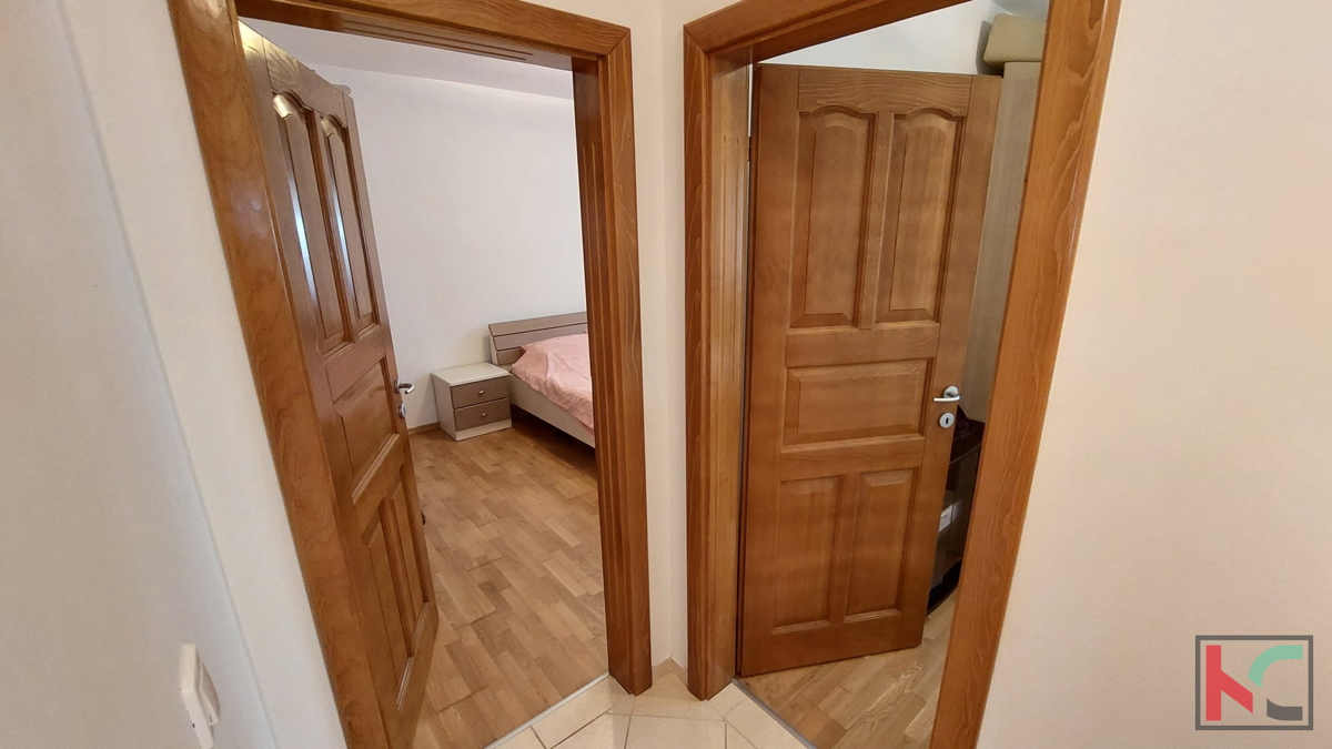 Istria, Valbandon, appartamento trilocale 67,71 m2 in posizione tranquilla, #vendita