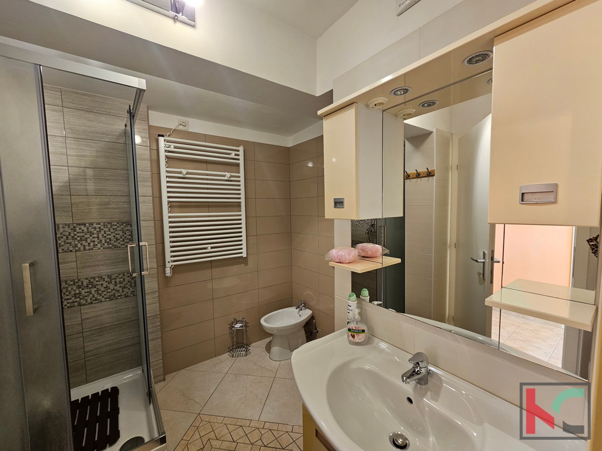 Abbazia, Lovran, appartamento 73,99m2, 2 camere da letto, balcone, bellissima vista sul mare, #vendita