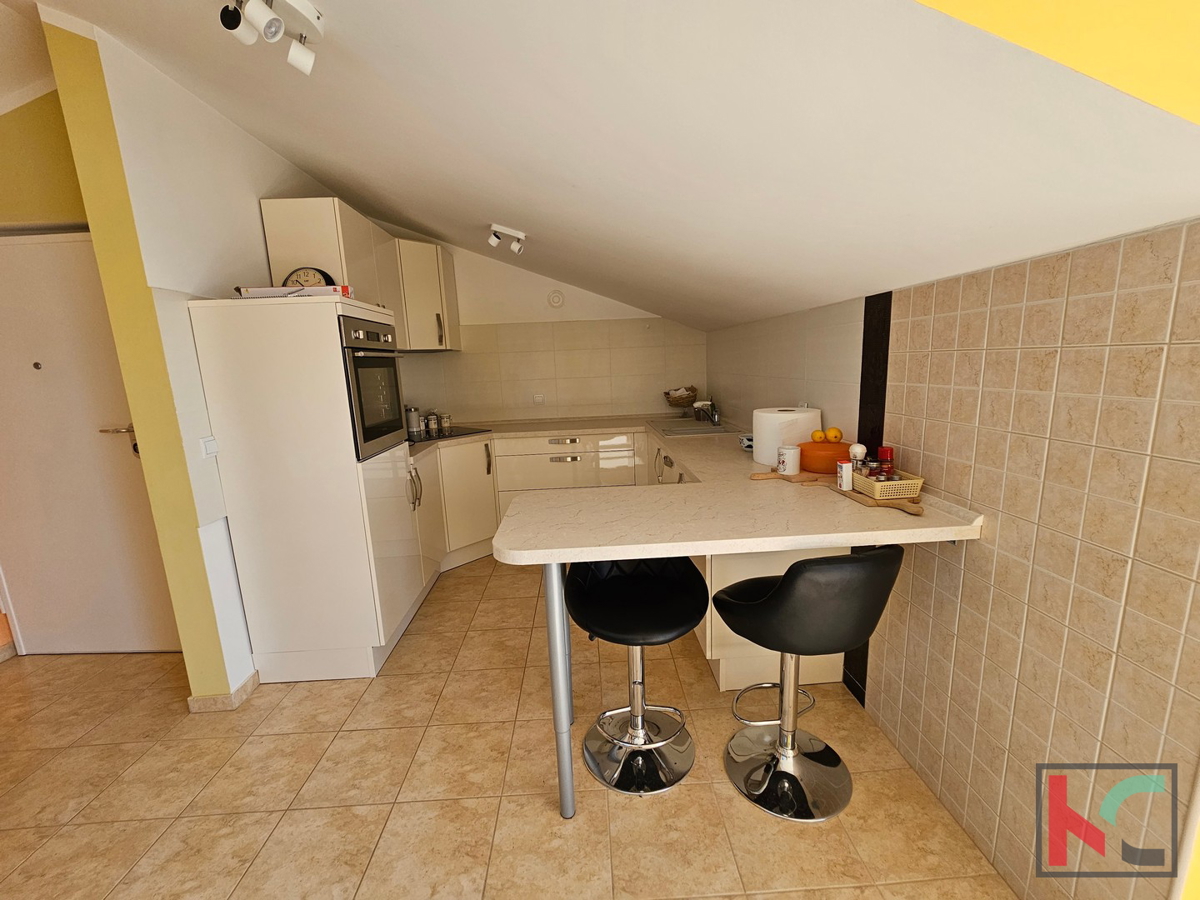 Abbazia, Lovran, appartamento 73,99m2, 2 camere da letto, balcone, bellissima vista sul mare, #vendita