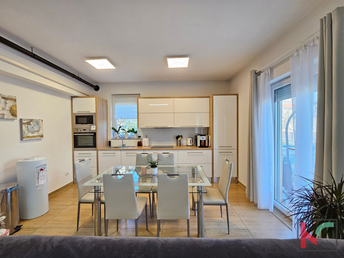 Istria, Fasana, Valbandon, appartamento moderno arredato 88,23 m2 con tre camere da letto e due bagni, #vendita