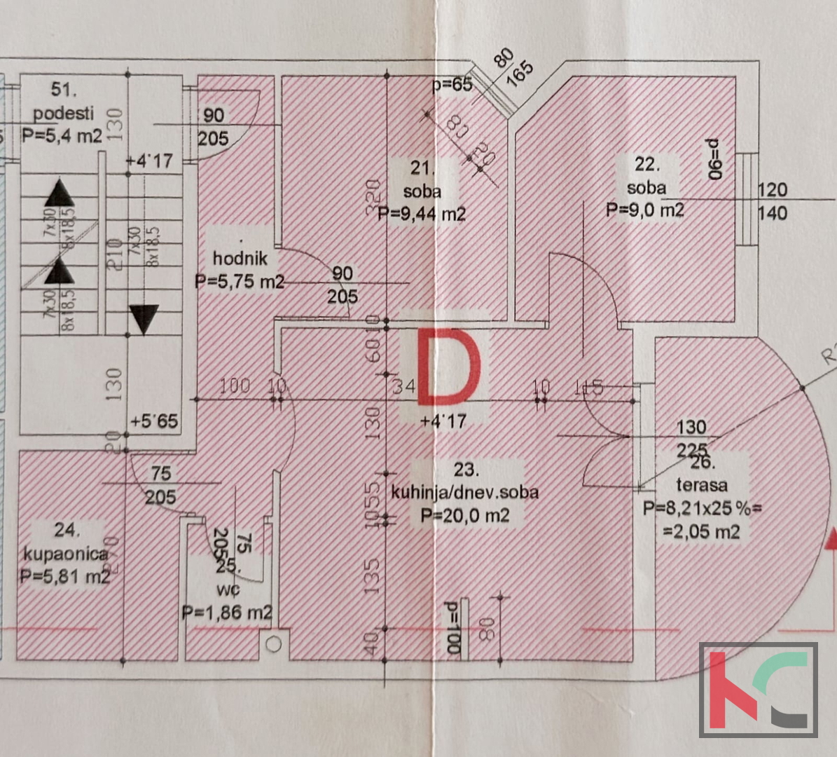 Pola, Nova Veruda, appartamento con ampio balcone e 2 camere da letto, 56 m2 #in vendita