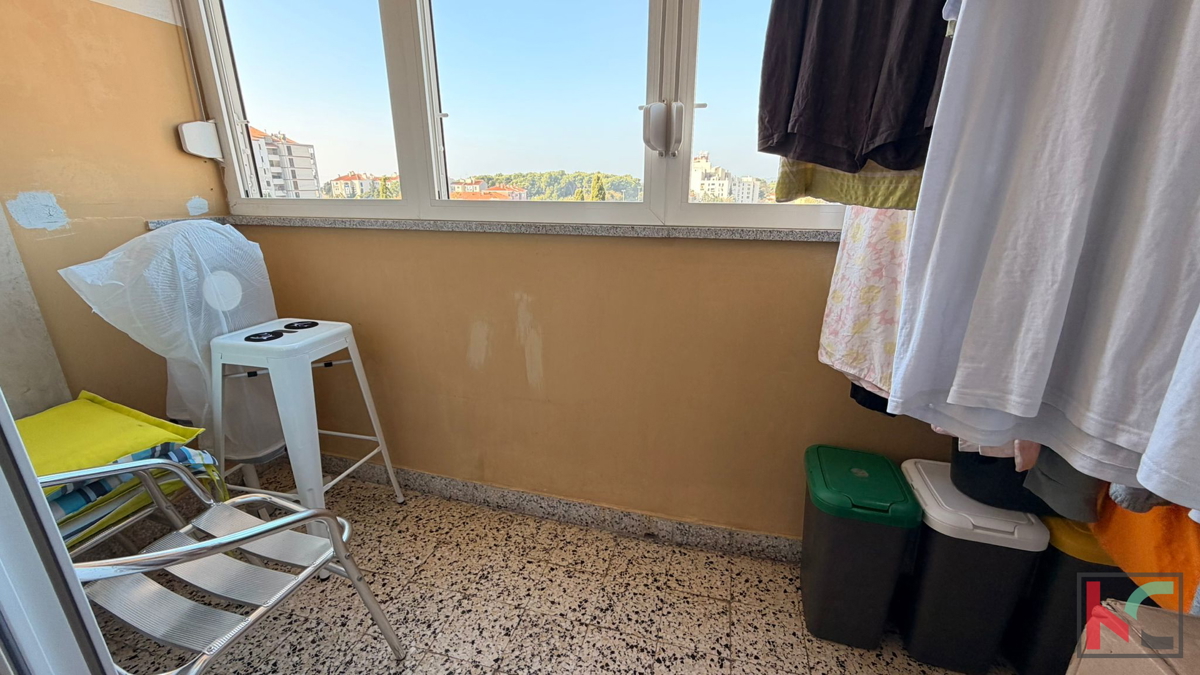 PULA, VERUDA, APPARTAMENTO LUMINOSO DI 60,57 m2 IN FANTASTICA POSIZIONE, ASCENSORE #VENDITA