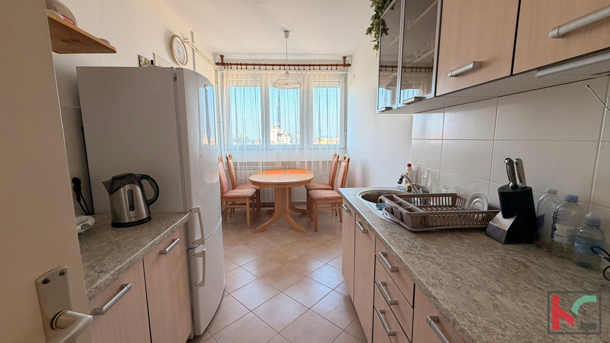 PULA, VERUDA, APPARTAMENTO LUMINOSO DI 60,57 m2 IN FANTASTICA POSIZIONE, ASCENSORE #VENDITA