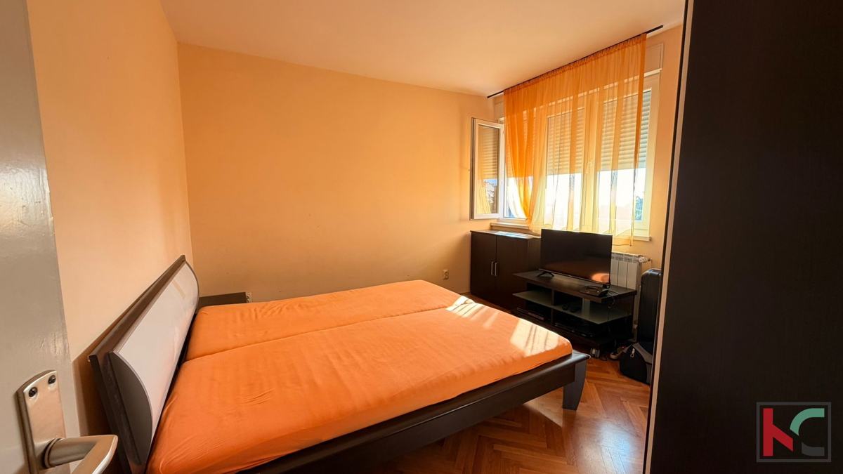 PULA, VERUDA, APPARTAMENTO LUMINOSO DI 60,57 m2 IN FANTASTICA POSIZIONE, ASCENSORE #VENDITA