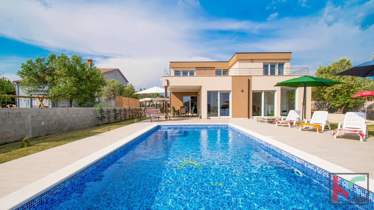 ISTRA, VODNJAN, VILLA MODERNA 250m2 CON VISTA MARE, #VENDITA