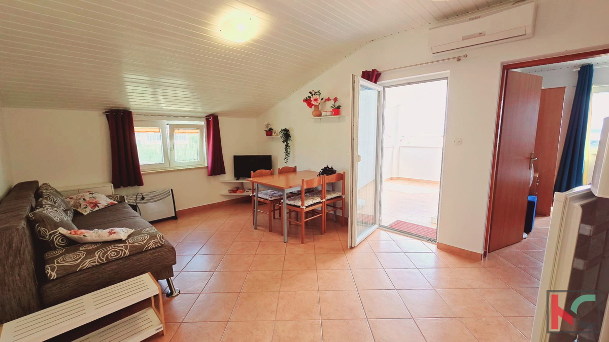 Liznjan, appartamento con vista mare e ampia terrazza di 40 m2 #vendita