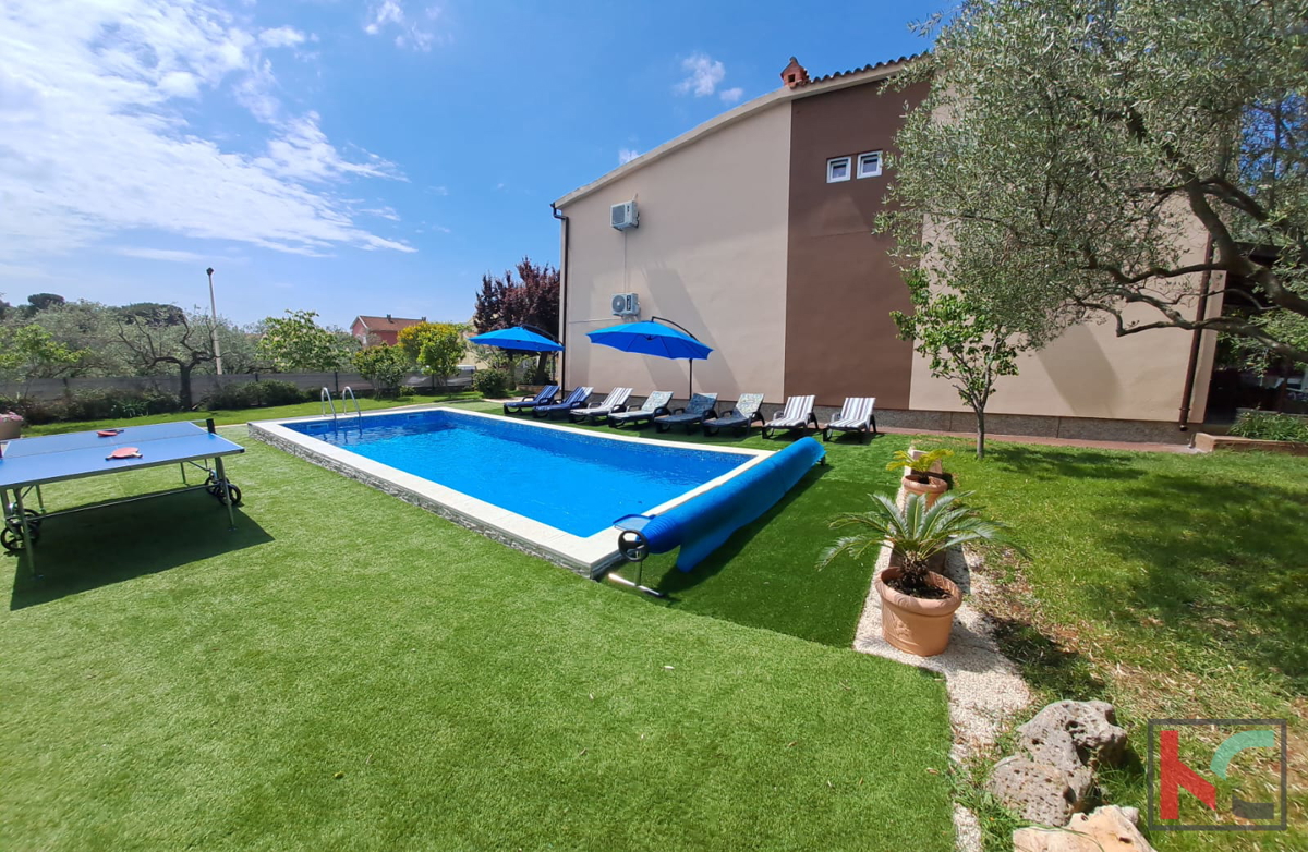 Istria, Fasana, casa con piscina e giardino, vista mare, #vendita