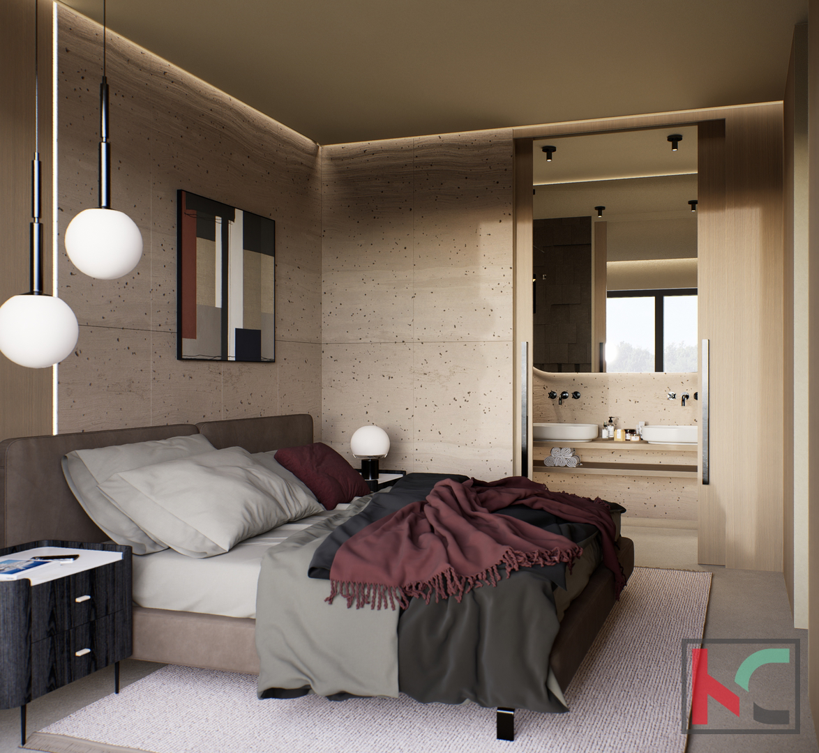 Gimino, casa con tre camere da letto e una piscina di 173m2 #vendita