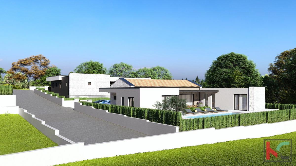 Gimino, casa con tre camere da letto e una piscina di 173m2 #vendita