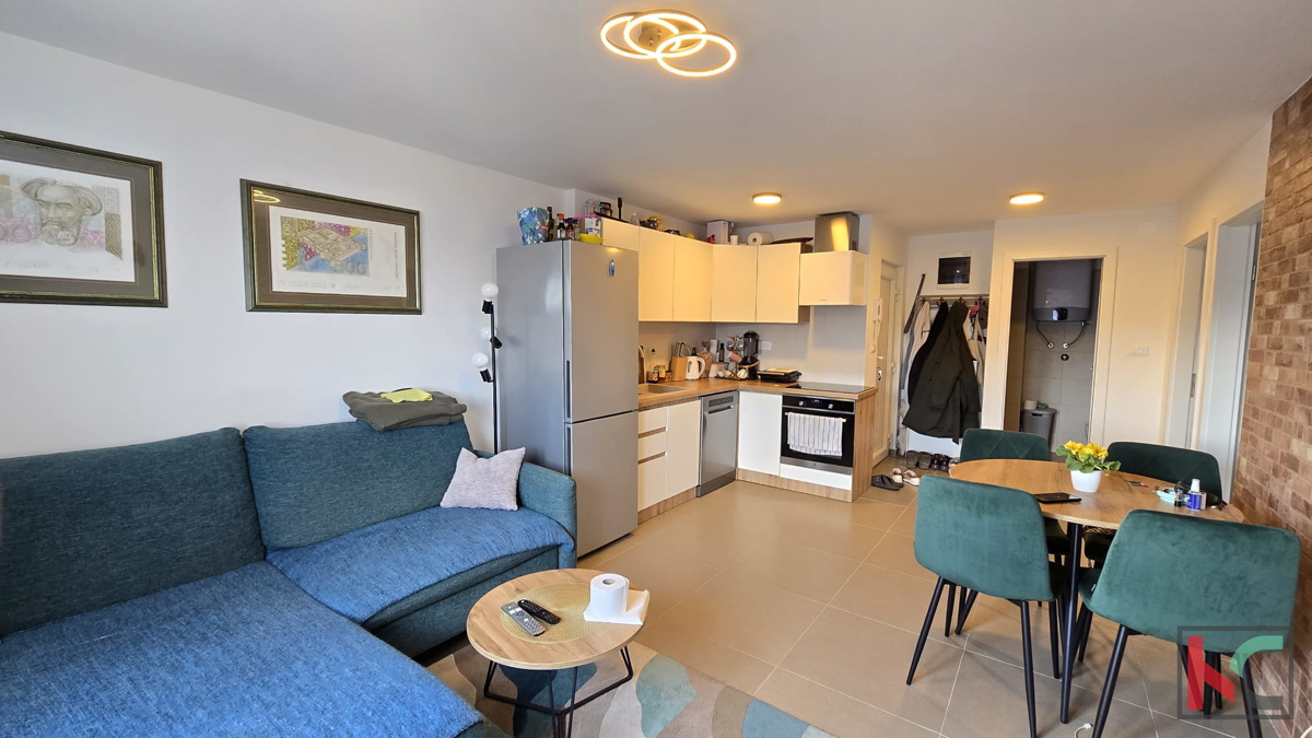 PULA, MONTE ZARO, NOVI ADAPTIRANI STAN SA DVIJE SPAVAĆE SOBE I DVIJE TERASE, #PRODAJA