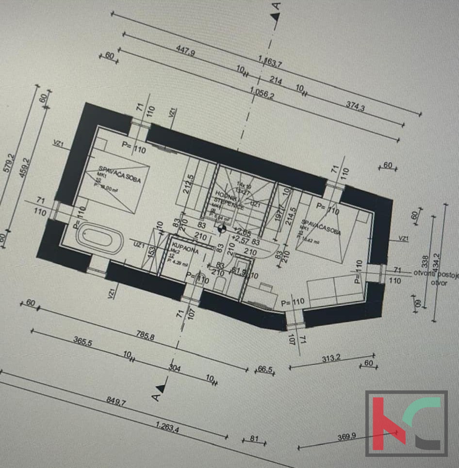 TINJAN, COMPLETELY RENOVATED AUSTRIAN HOUSE WITH POOL AND FINNISH SAUNA, #SALE