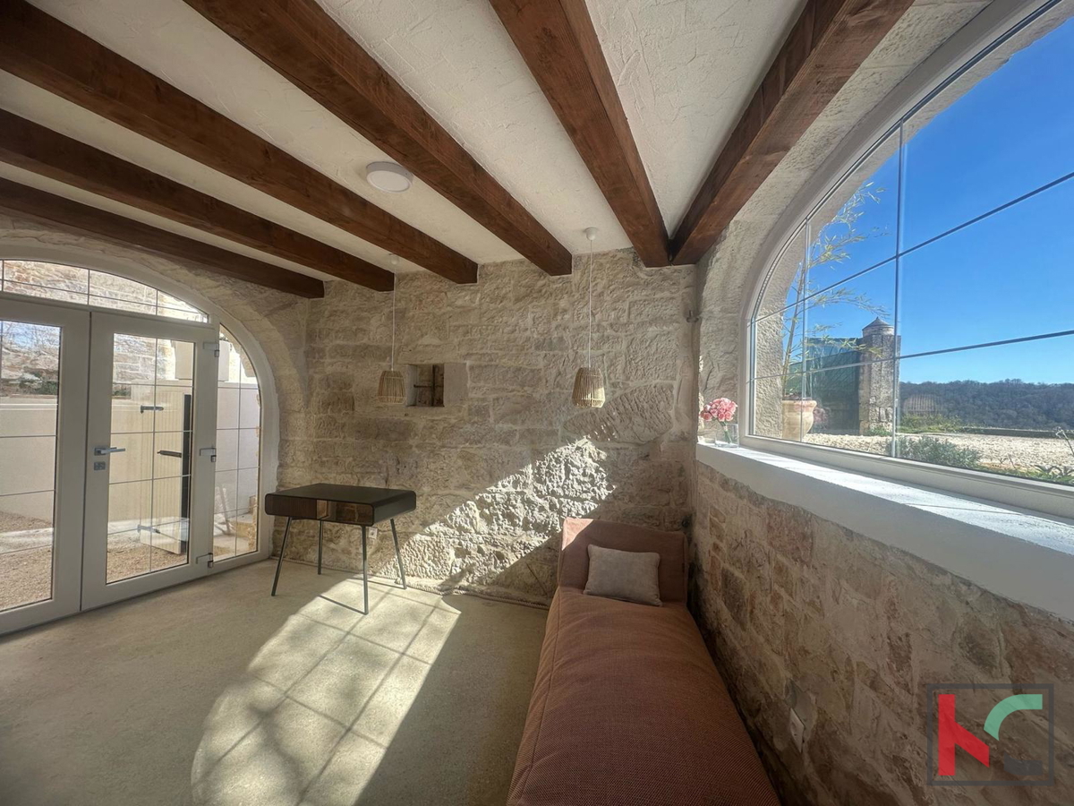 TINJAN, COMPLETELY RENOVATED AUSTRIAN HOUSE WITH POOL AND FINNISH SAUNA, #SALE