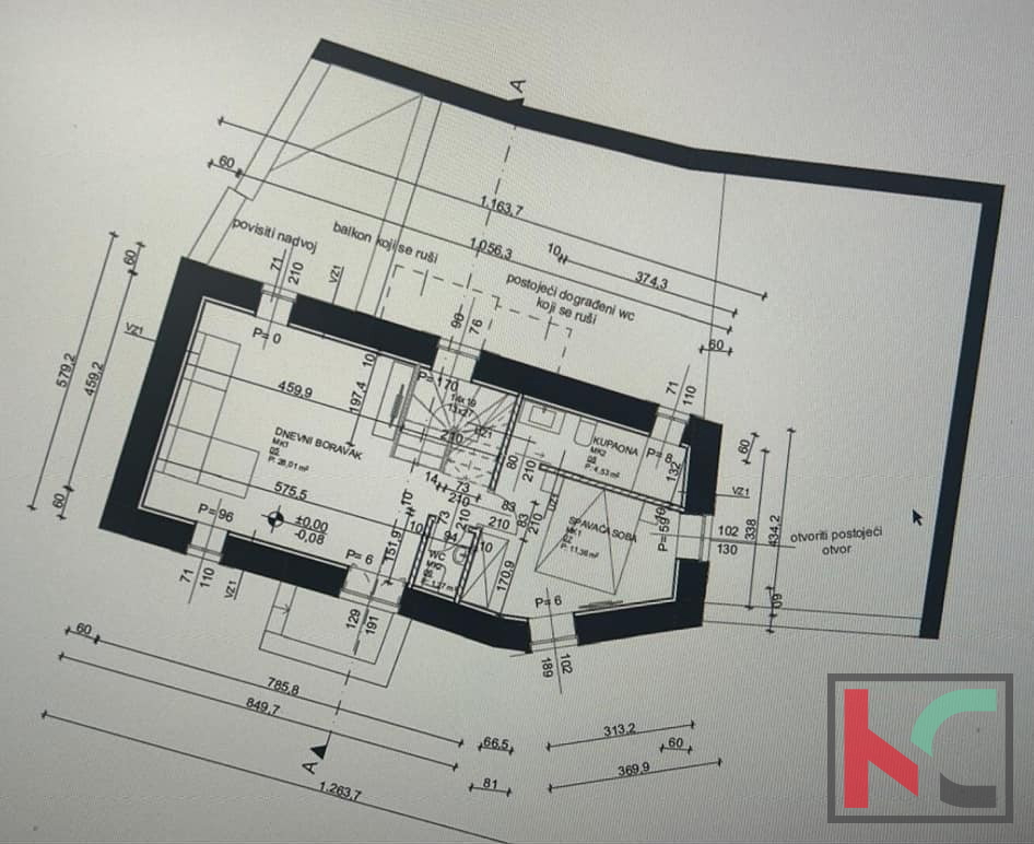 TINJAN, COMPLETELY RENOVATED AUSTRIAN HOUSE WITH POOL AND FINNISH SAUNA, #SALE