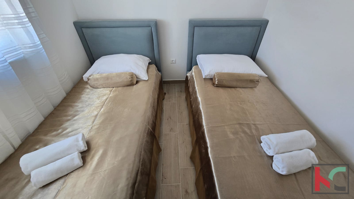 Fažana, Peroj, appartamento di 53,84m2 con due camere da letto in nuova costruzione, #vendita