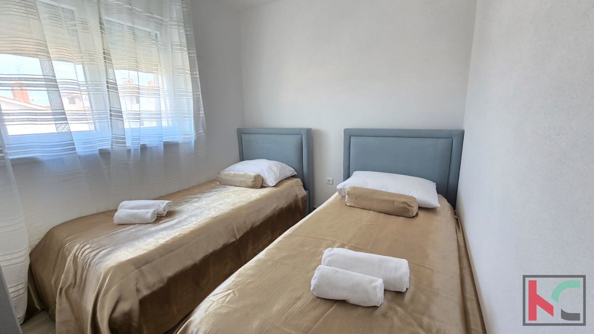 Fažana, Peroj, appartamento di 53,84m2 con due camere da letto in nuova costruzione, #vendita