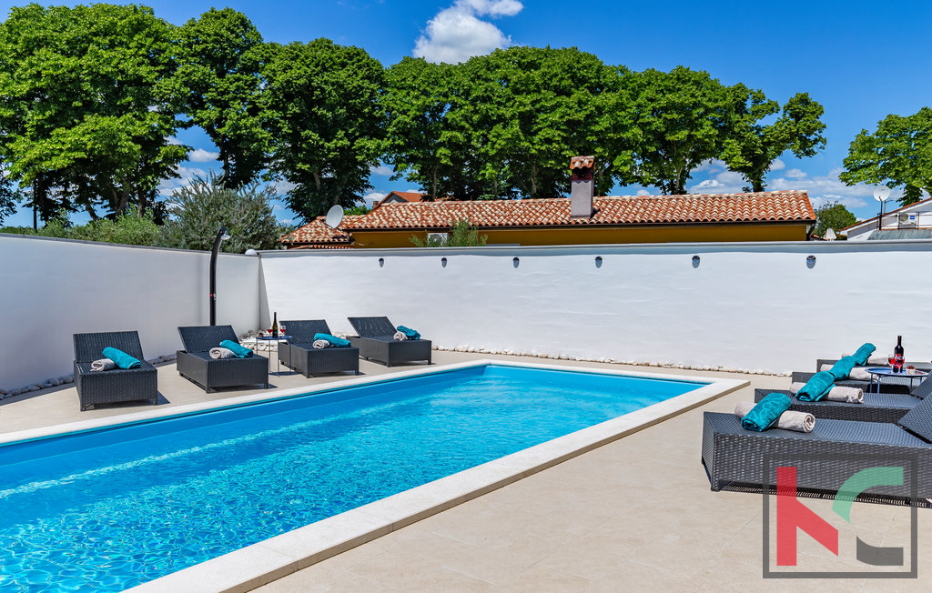 Istria, Marcana, casa nuova con piscina per vacanze o vita familiare, 4 camere da letto, ottima posizione