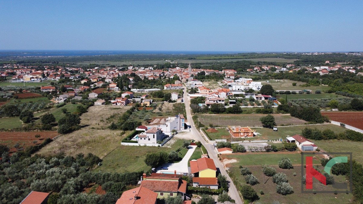 Istria, Gallesano, terreno edificabile 1000 m2 con vista mare, #vendita