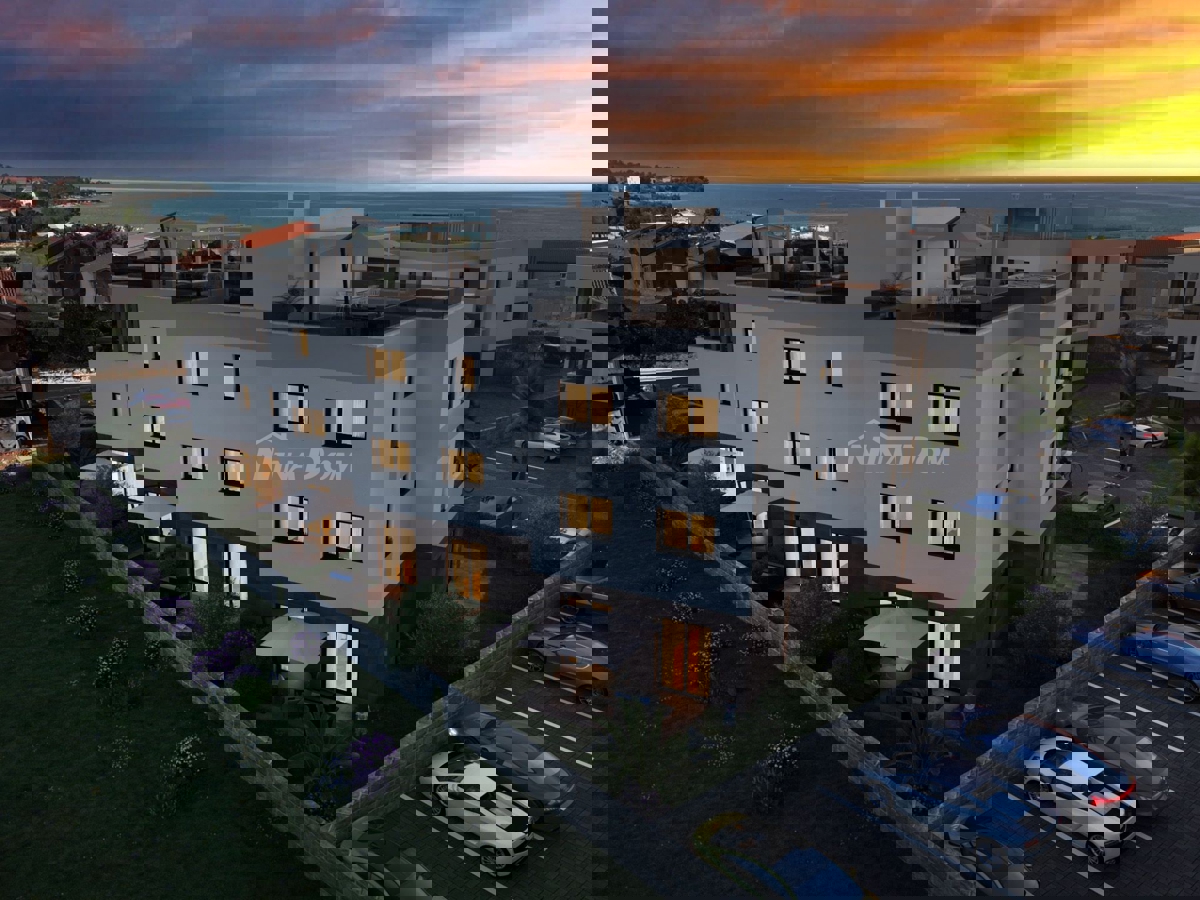 Zadar–Zaton – Appartamento moderno con terrazza sul tetto, a 80 m dalla spiaggia