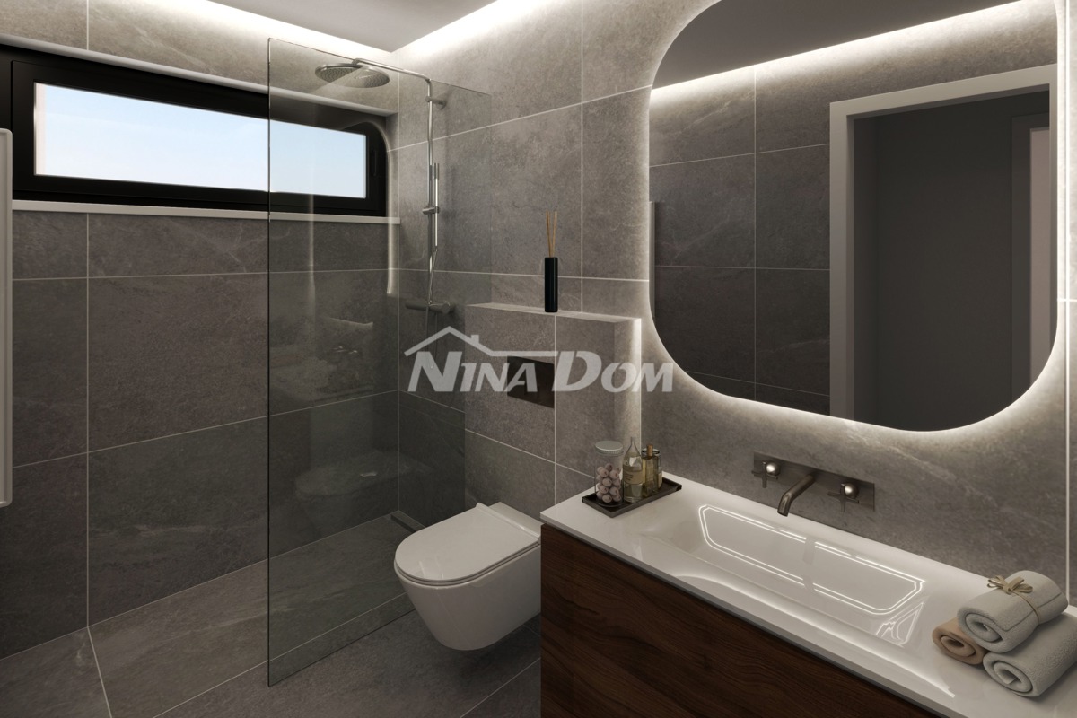 Zadar–Zaton – Appartamento moderno con terrazza sul tetto, a 80 m dalla spiaggia