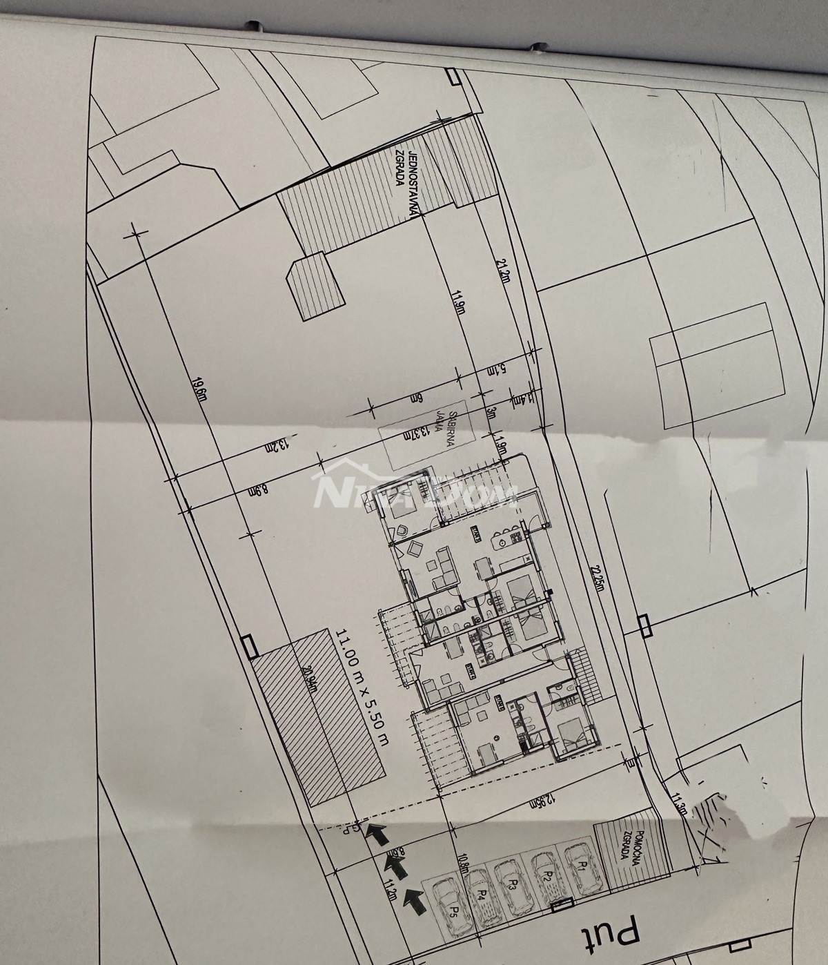 Zadar-Bibinje-Casa in 2a fila al mare su 1336m2