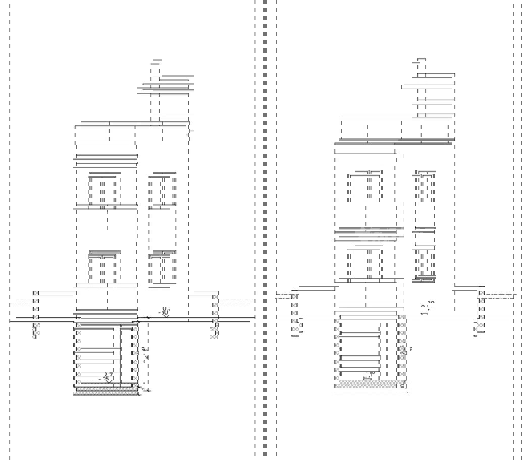 Lato sud, a 50 metri dal mare e dalla spiaggia.