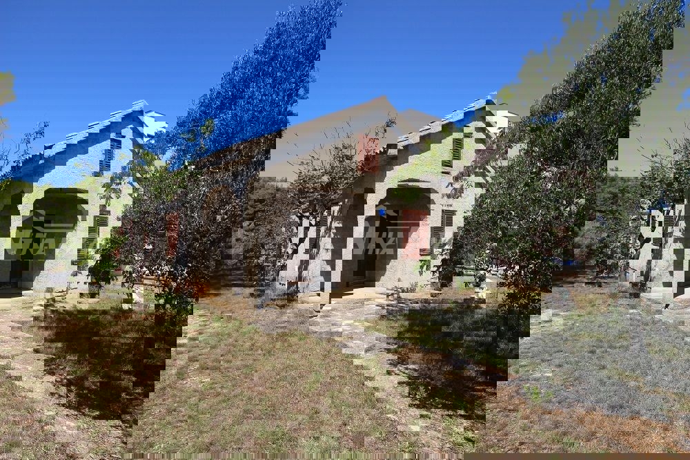 Casa a un piano vicino al mare con ampio giardino.