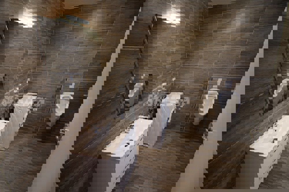 Sul lato sud dell'isola di Vir, condominio completamente ristrutturato.