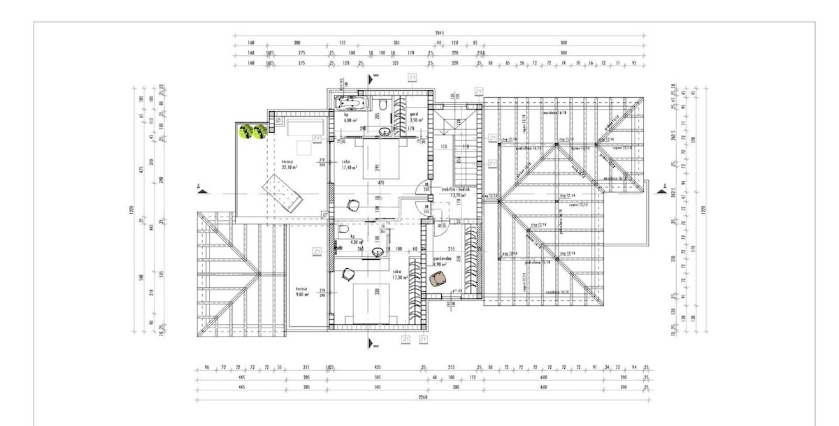 In Vendita! Villa con Vista Panoramica sul Mare - Alta Costruzione Roh-Bau