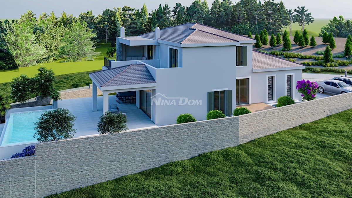 In Vendita! Villa con Vista Panoramica sul Mare - Alta Costruzione Roh-Bau