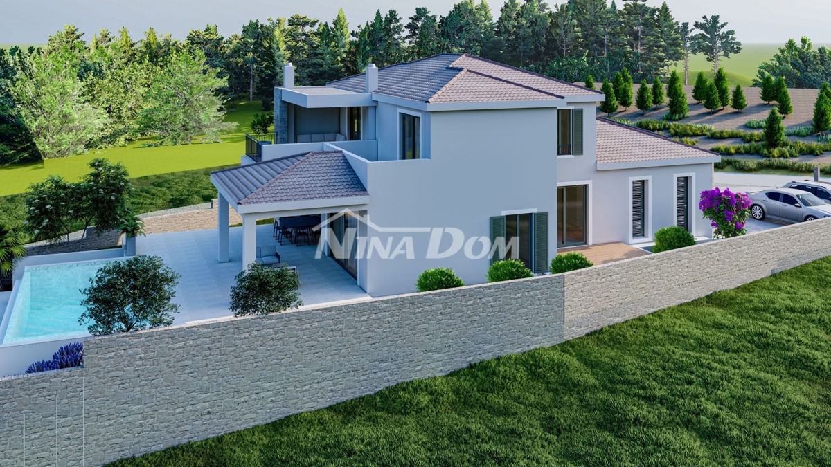 In Vendita! Villa con Vista Panoramica sul Mare - Alta Costruzione Roh-Bau