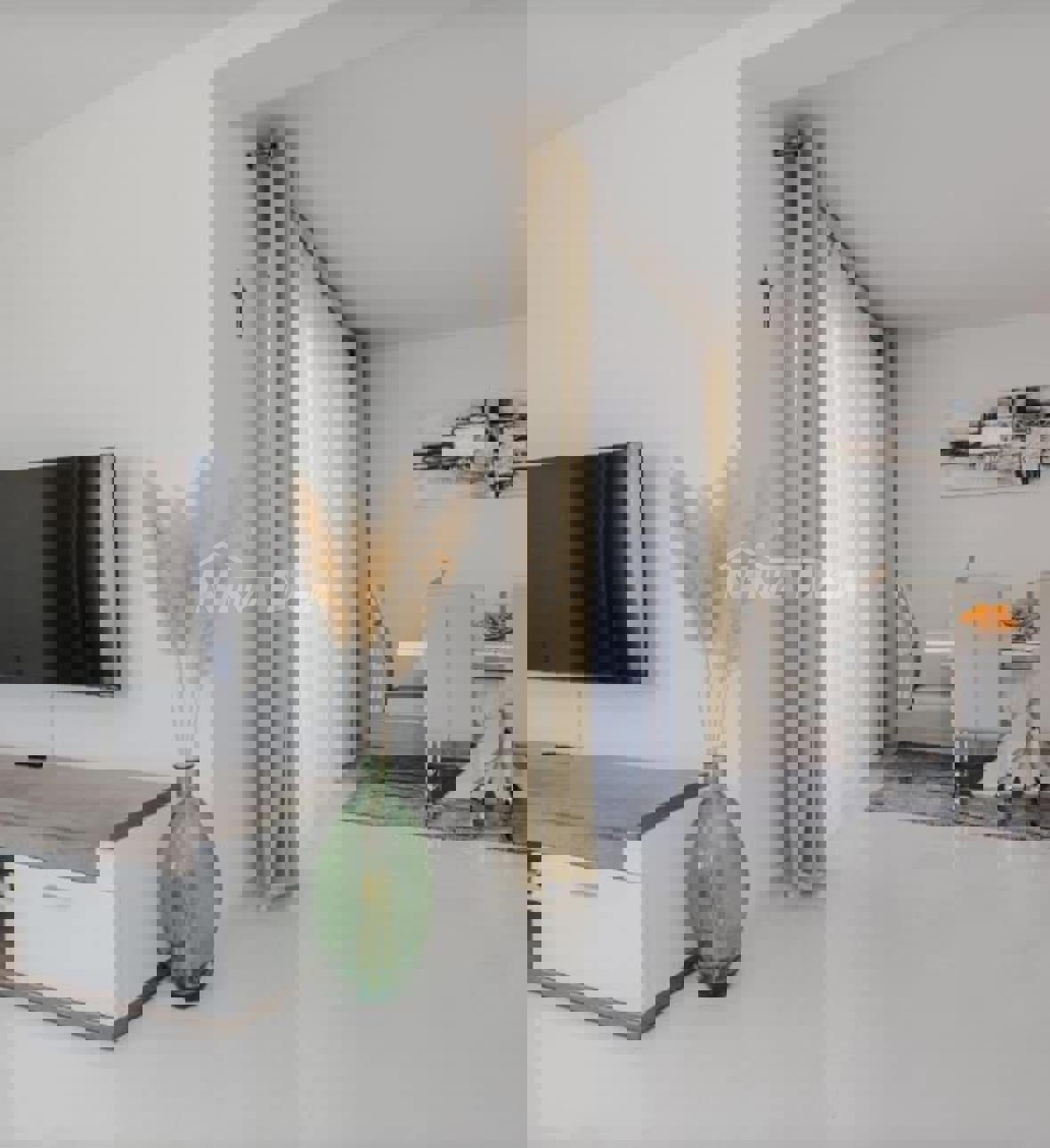 Palazzina con tre unità abitative, completamente attrezzata.