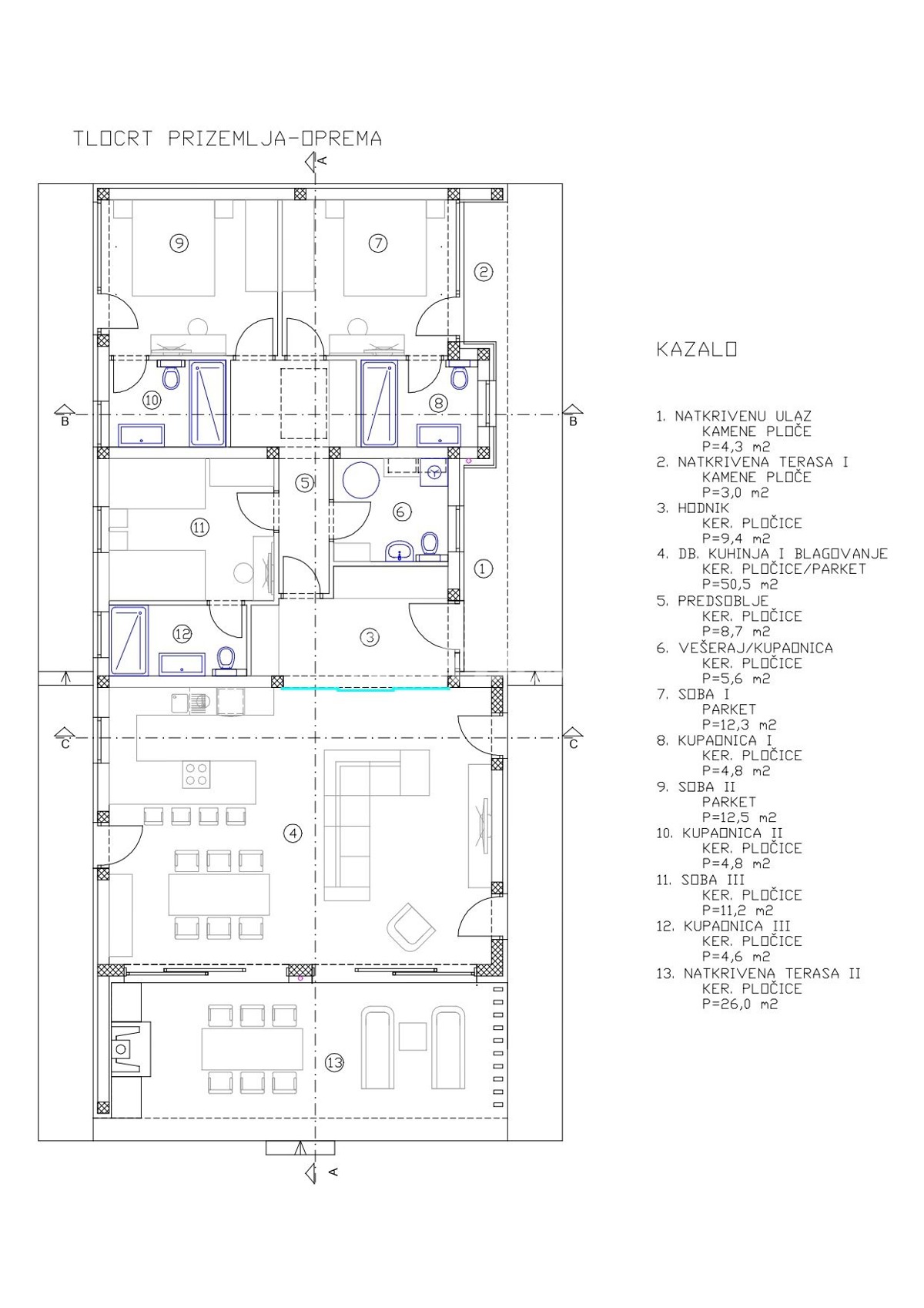 Terreno in vendita: 1241 m2 a Turnje Con il progetto principale per una casa!
