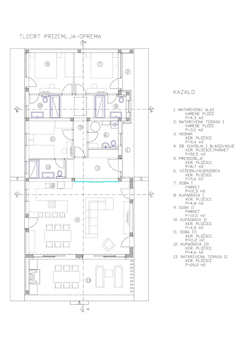 Terreno in vendita: 1241 m2 a Turnje Con il progetto principale per una casa!