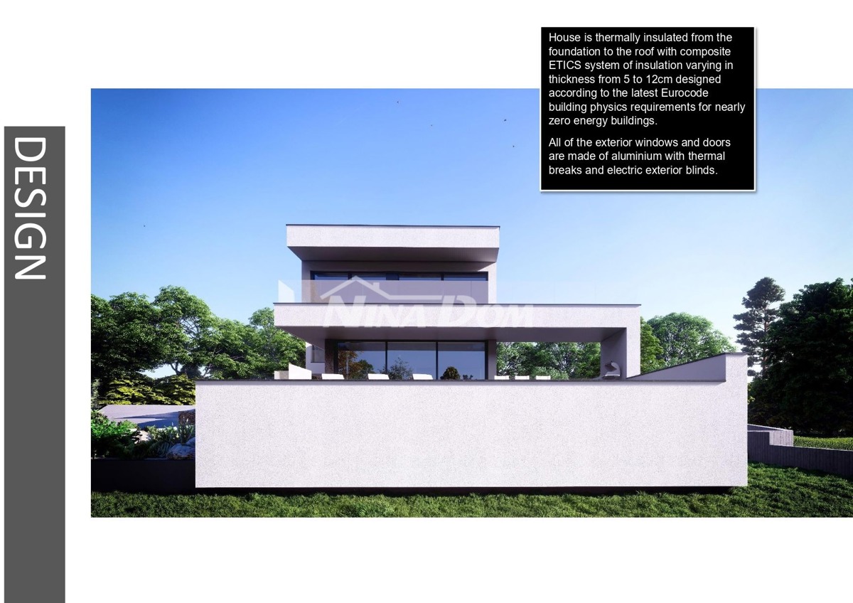 Villa di lusso con vista sul mare aperto