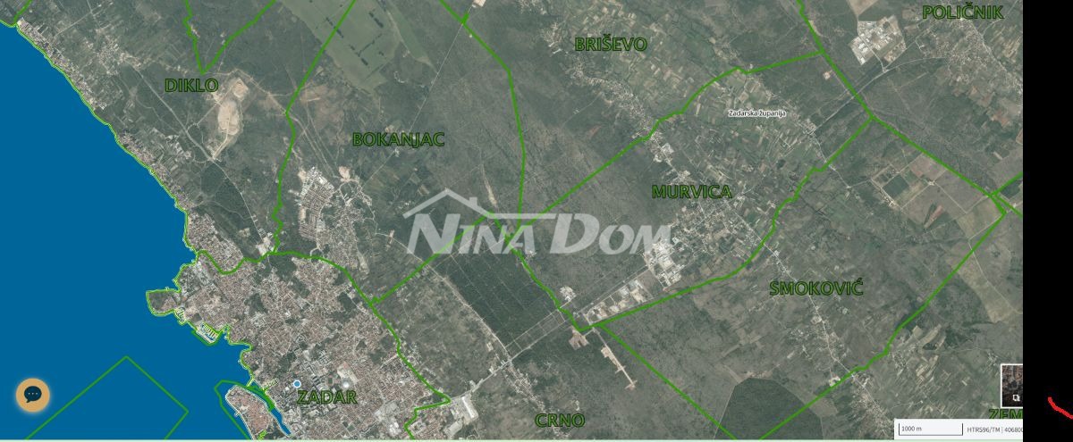 Terreno Edificabile Vicino a Zara – Tranquillità, Natura, Posizione Perfetta