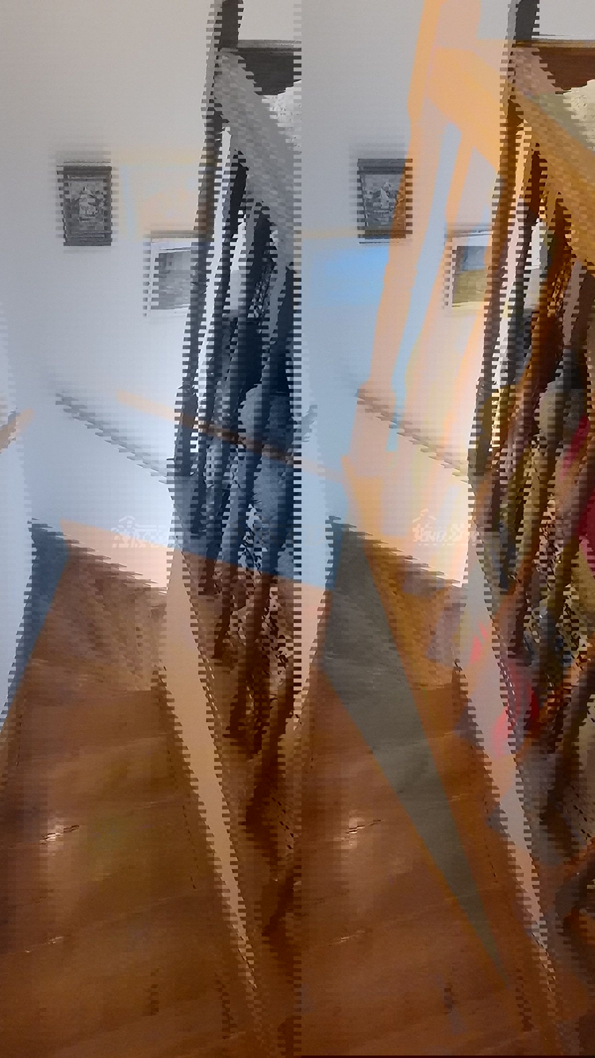 Proprietà familiare con un bel cortile e garage