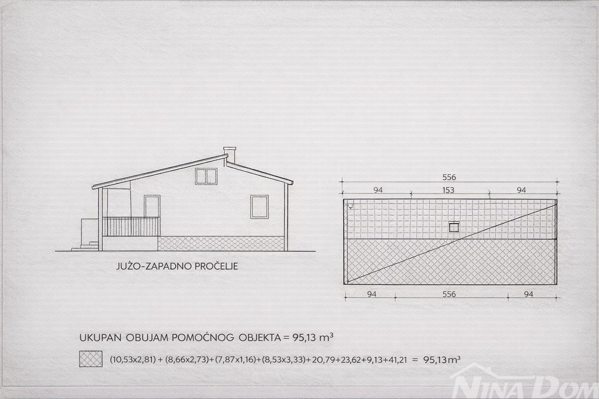 Dalmazia – Casa d’investimento con 7 appartamenti e ampio terreno