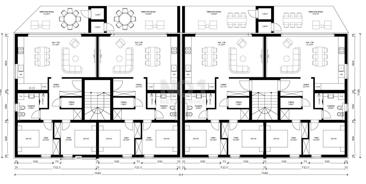 Appartamento Tar, Tar-Vabriga, 83,81m2