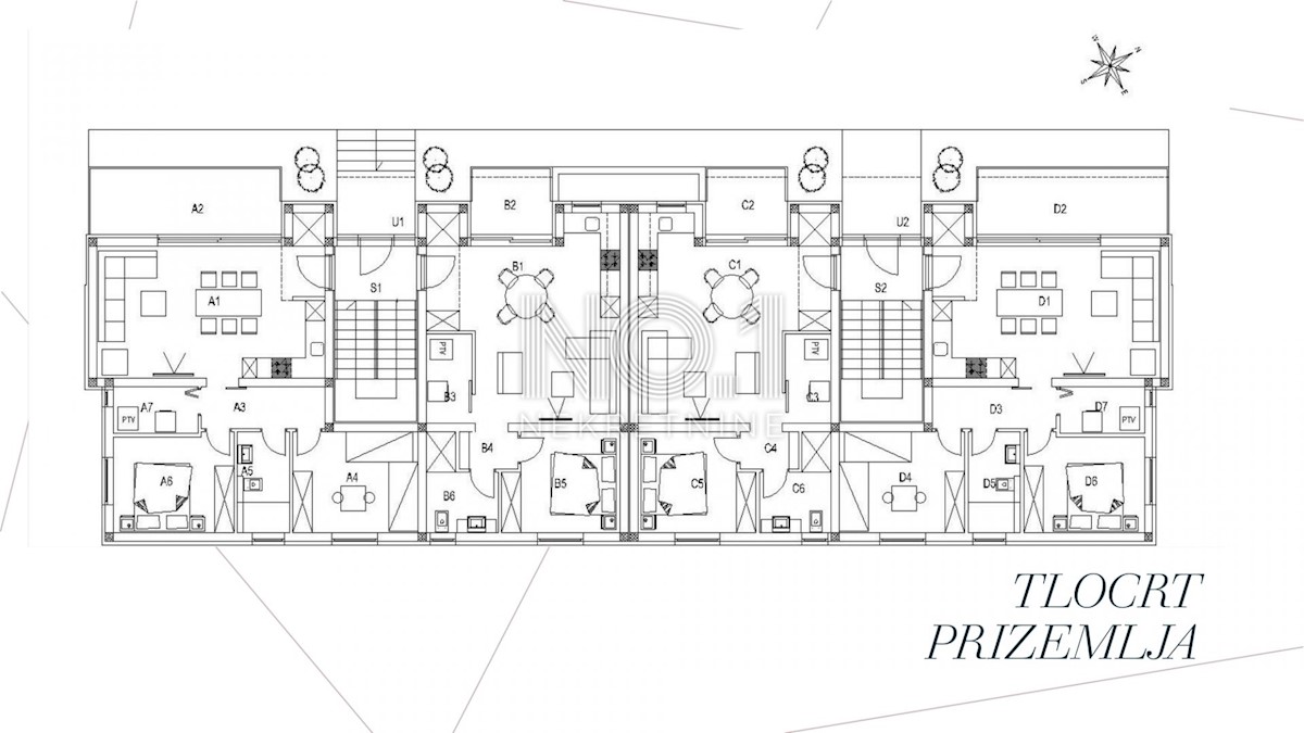 Appartamento Žminj, 62,40m2