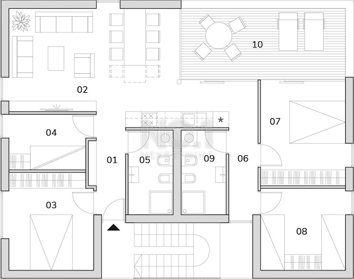 Appartamento Brtonigla, 108,20m2