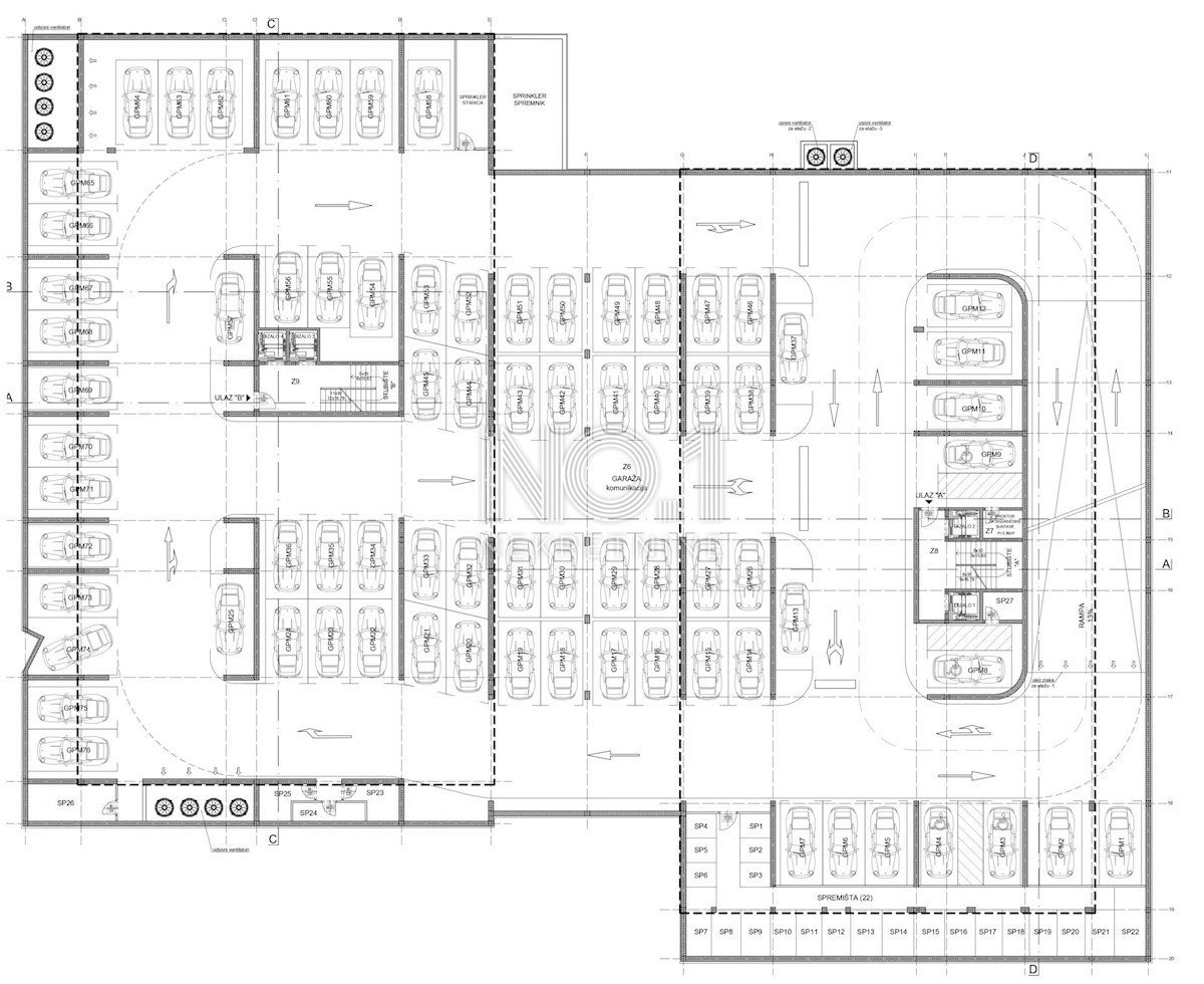 Appartamento Srdoči, Rijeka, 43,43m2