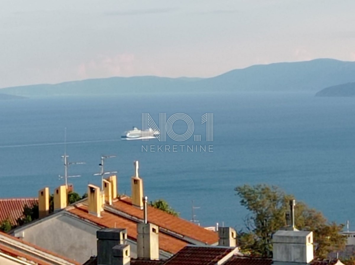 Kastav - appartamento bilocale con splendida vista sul mare