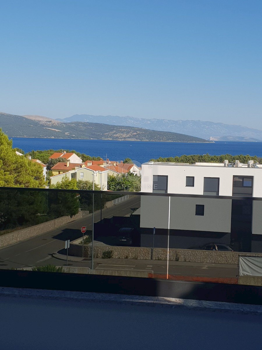 Krk - S2 lussuoso nuovo edificio con vista mare