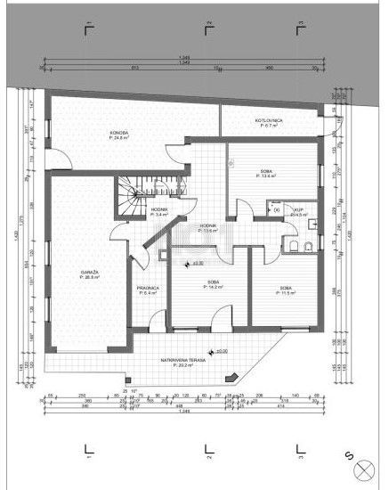 Smrika - vendita di una casa bifamiliare con vista sul mare