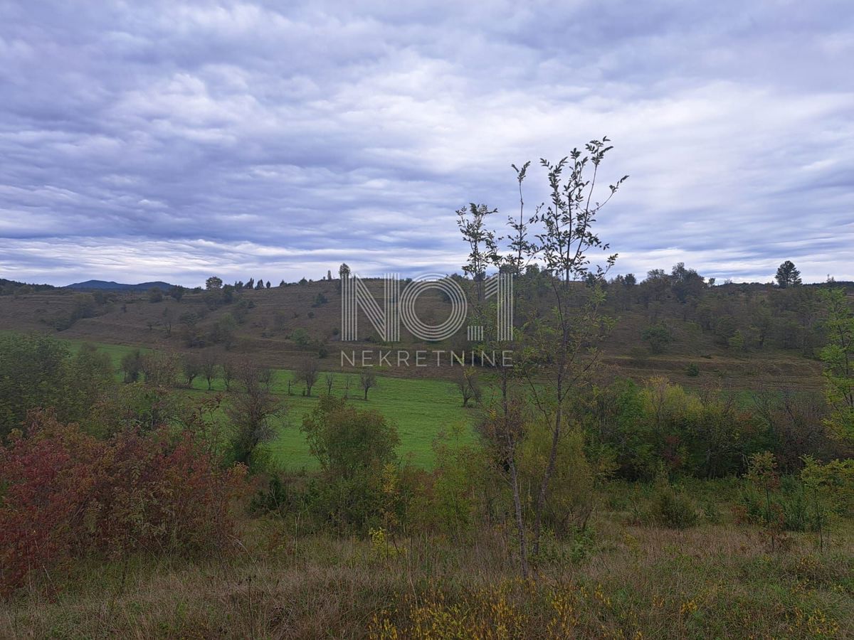 Plaski - vendita di una casa da ristrutturare con ampio terreno